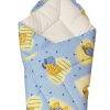 Jastuk za novorođenče PLAVI sa medom